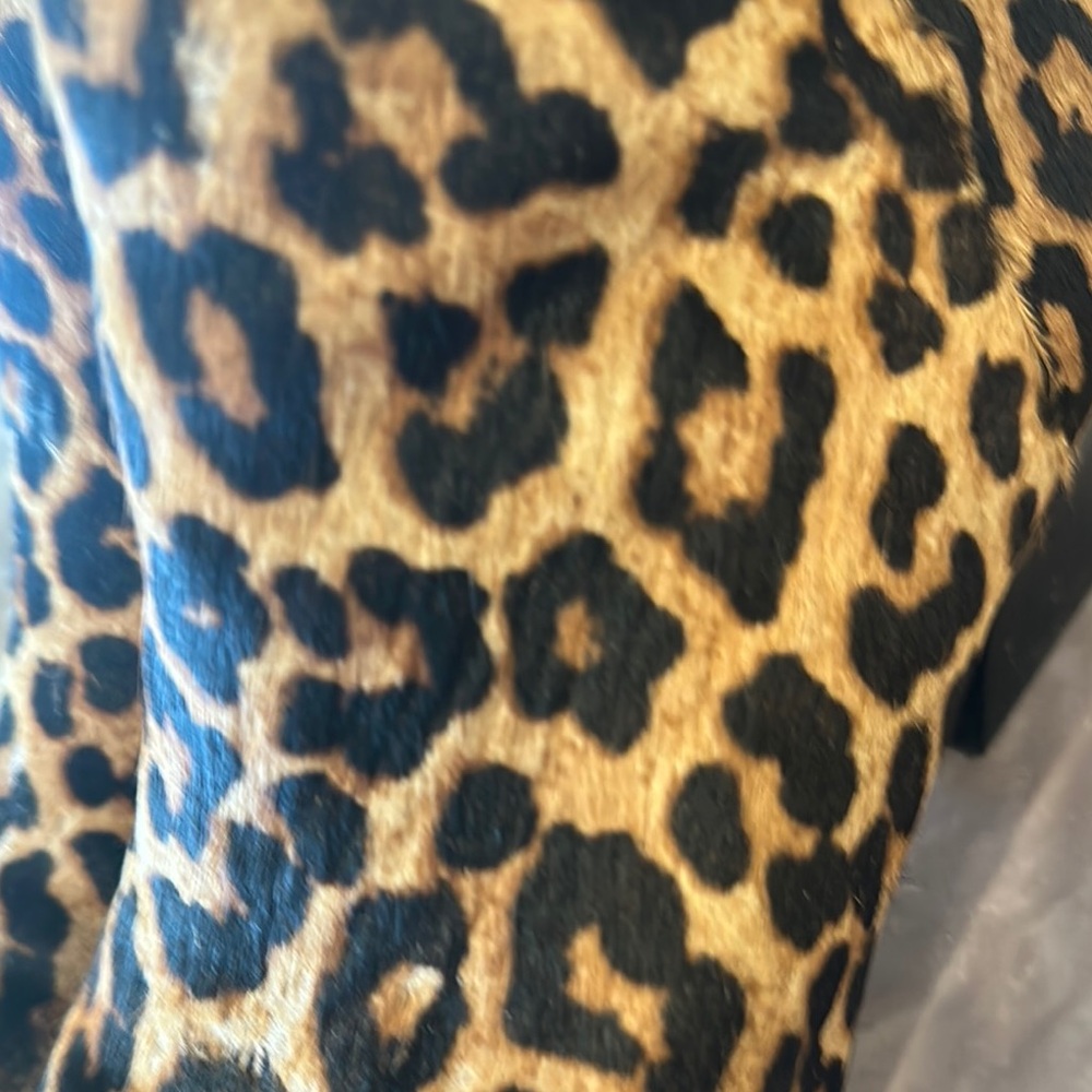 Leopard Print fur Ankle Boots - Picture 7 of 7